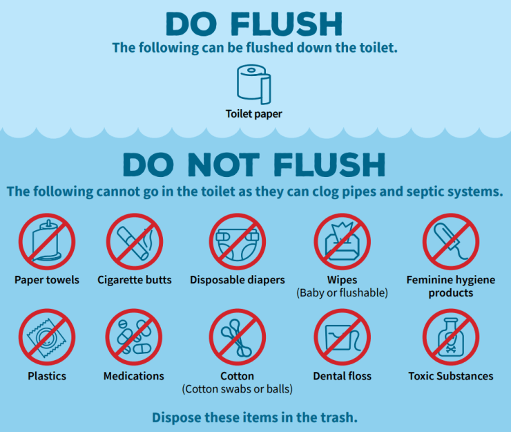 do not flush